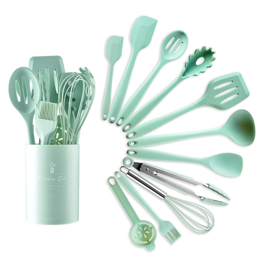 Kitchen Appliances Green - Conjunto de utensílio de cozinha de
