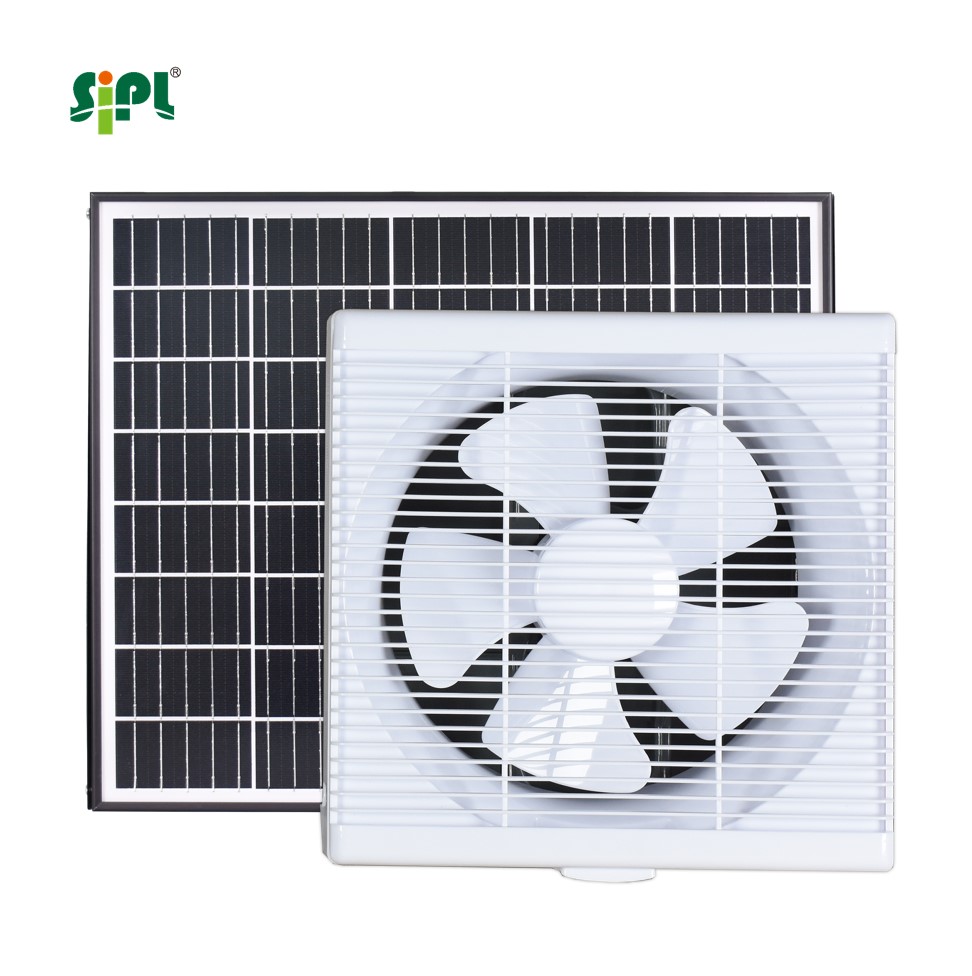 Kitchen Appliances Green - Ventilador de Exaustão Solar Montado na