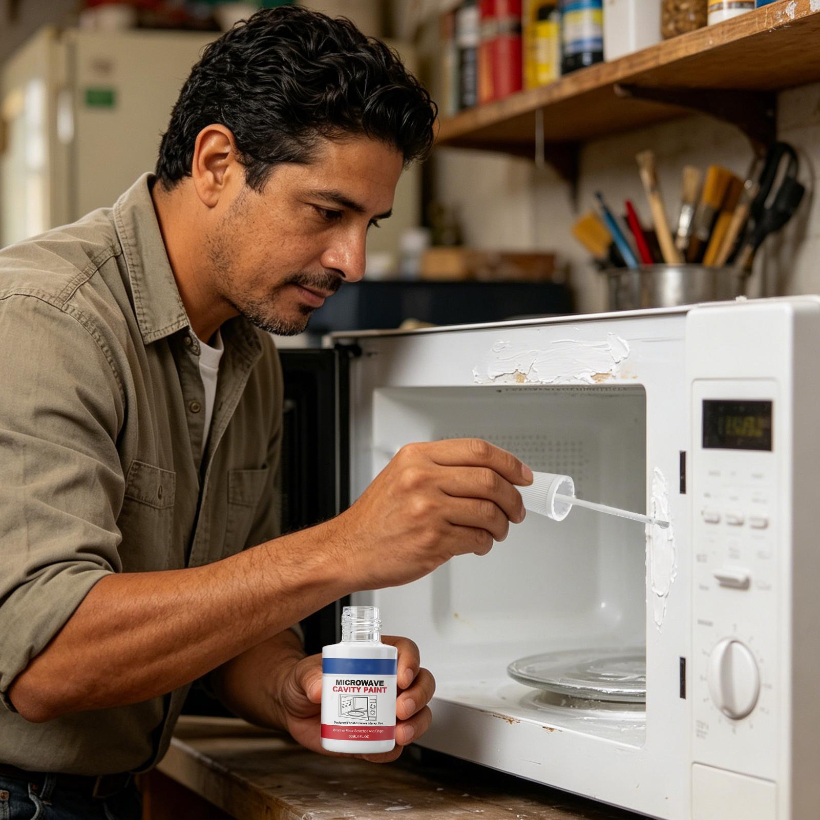 Kitchen Appliances Repair - Tinta para Interiores de Micro-ondas de