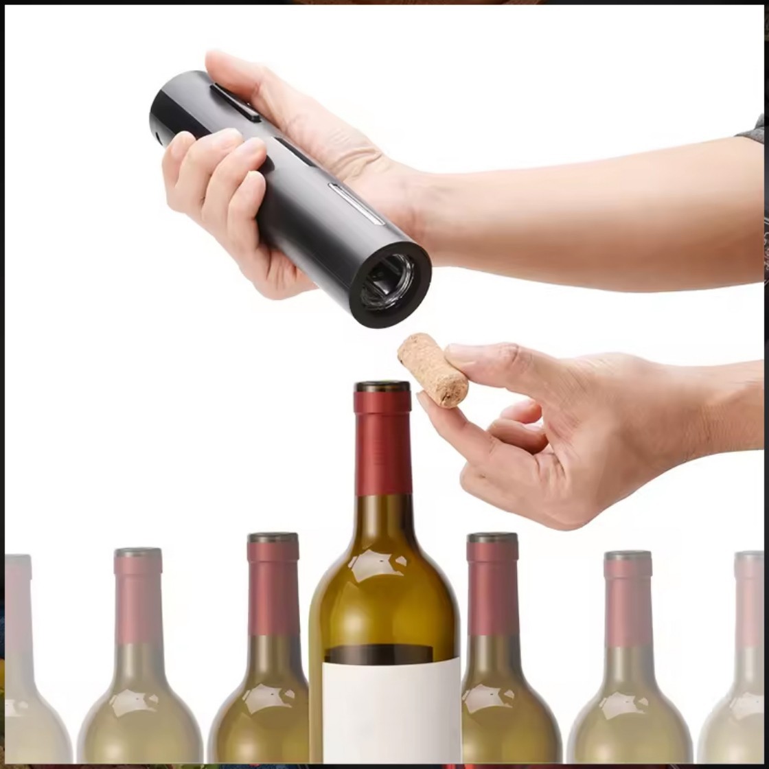 Wine Opener Electric - Conjunto de Abridor de Vinho Elétrico