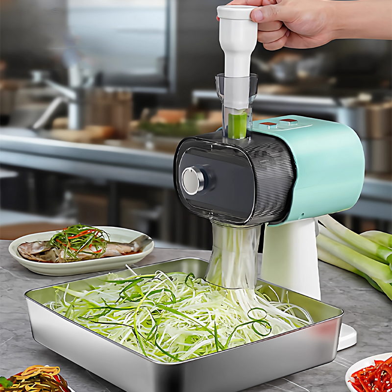 Kitchen Appliances Green - Fatiador elétrico totalmente automático de cebola