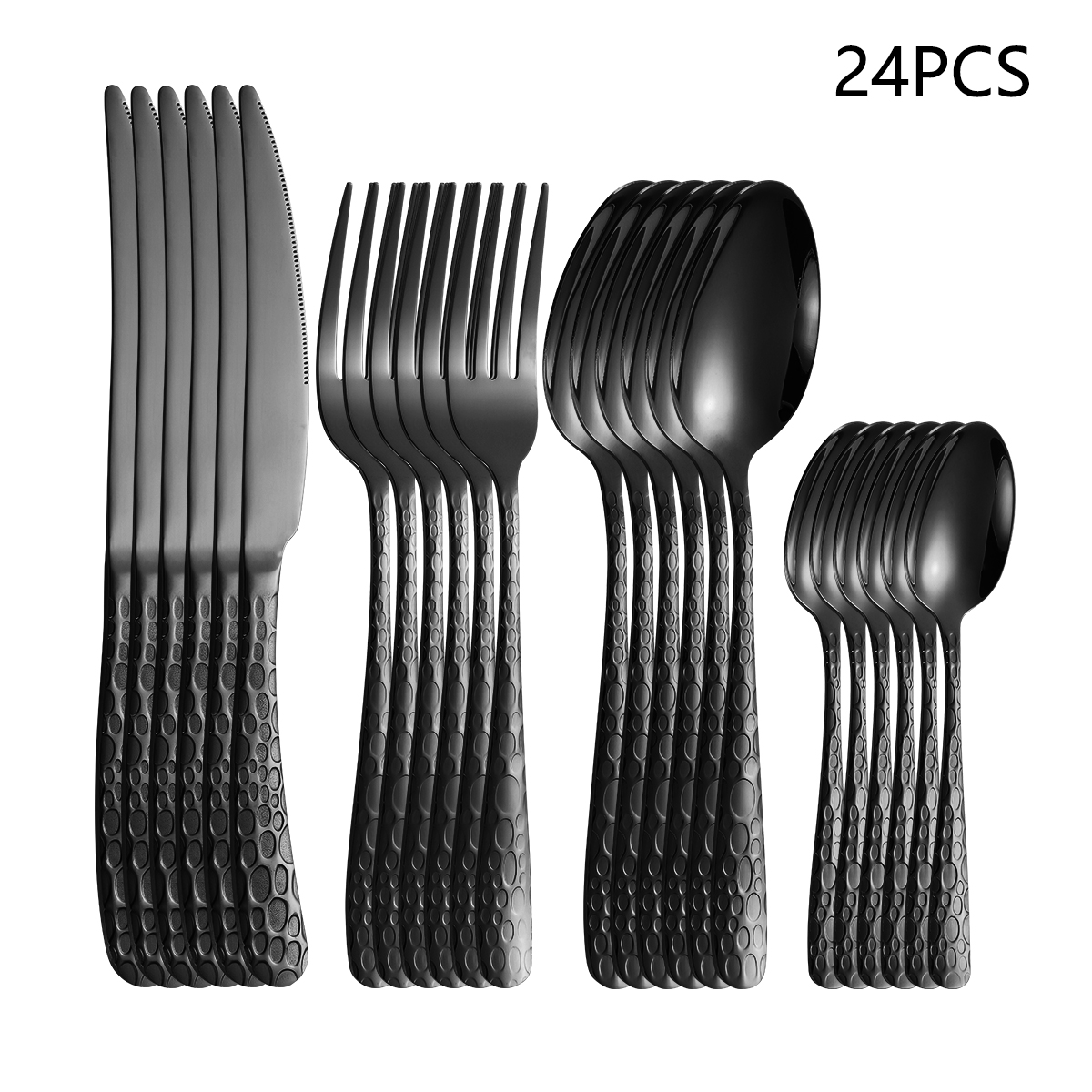Kitchen Appliances Combo - Conjunto de Talheres de Aço Inoxidável