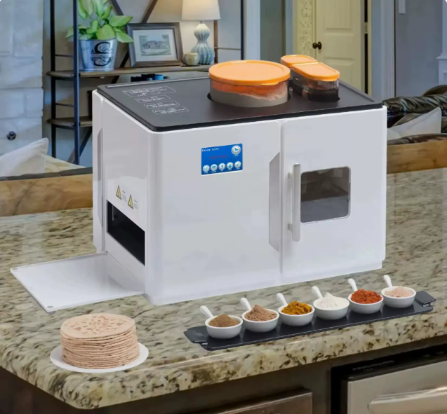 Roti Maker Automatic - Máquina Elétrica Automática para Fazer Roti,