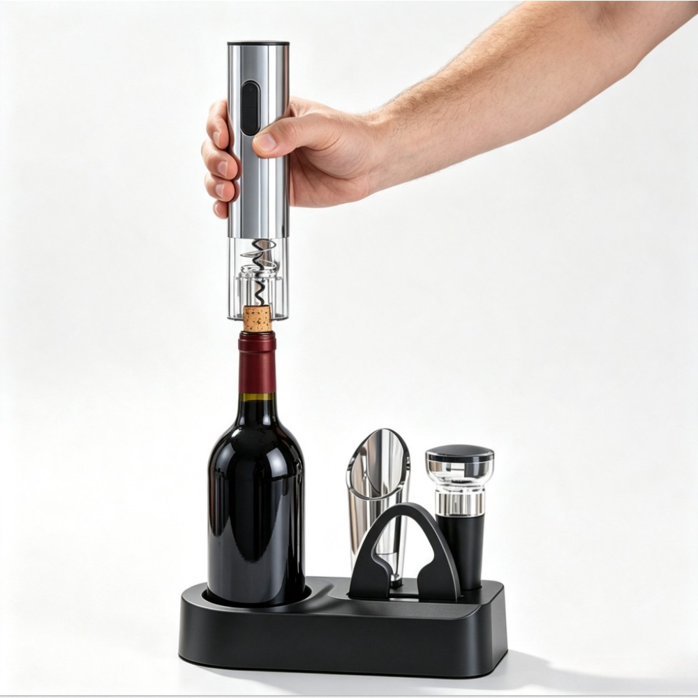 Wine Opener Electric - Abridor de Garrafa de Vinho Elétrico