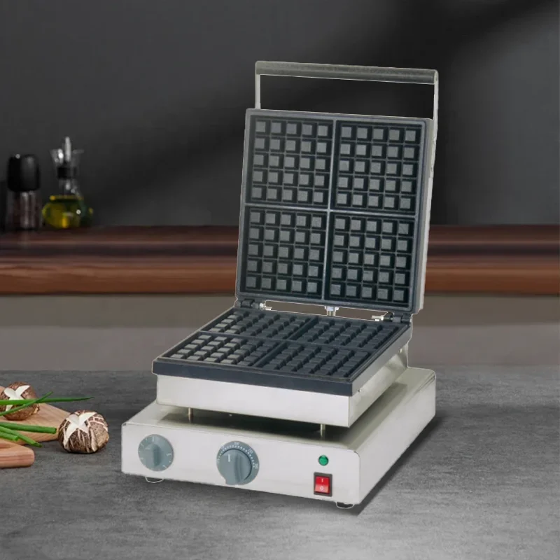 Chef prosentials 4 placas come - Waffle Iron Belgian avaliação e preço