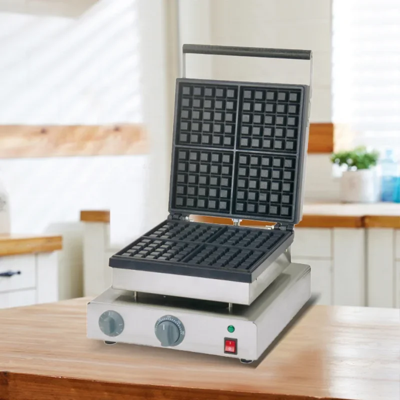 Chef prosentials 4 placas come - Waffle Iron Belgian avaliação e preço