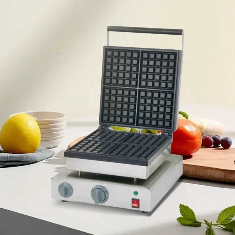 Chef prosentials 4 placas come - Waffle Iron Belgian avaliação e preço