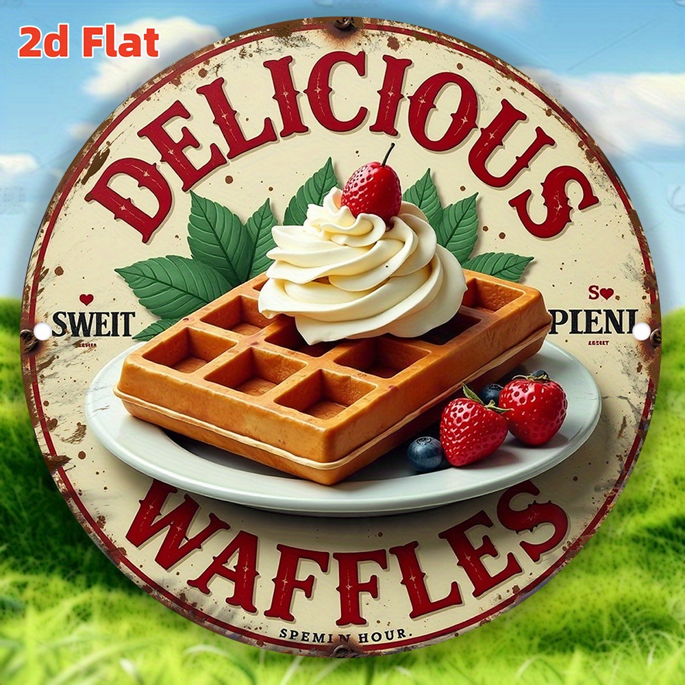 Placa de Parede 2D Plana, Esti - Waffle Iron Belgian avaliação e preço