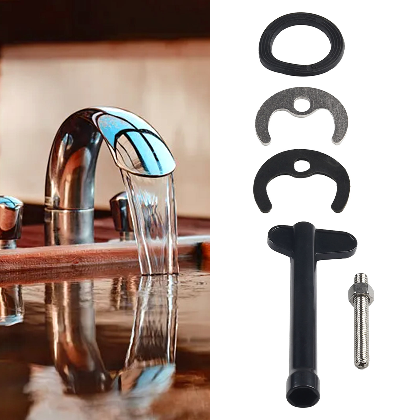 Kit de fixação de torneira, ch - Kitchen Appliances Repair avaliação e preço