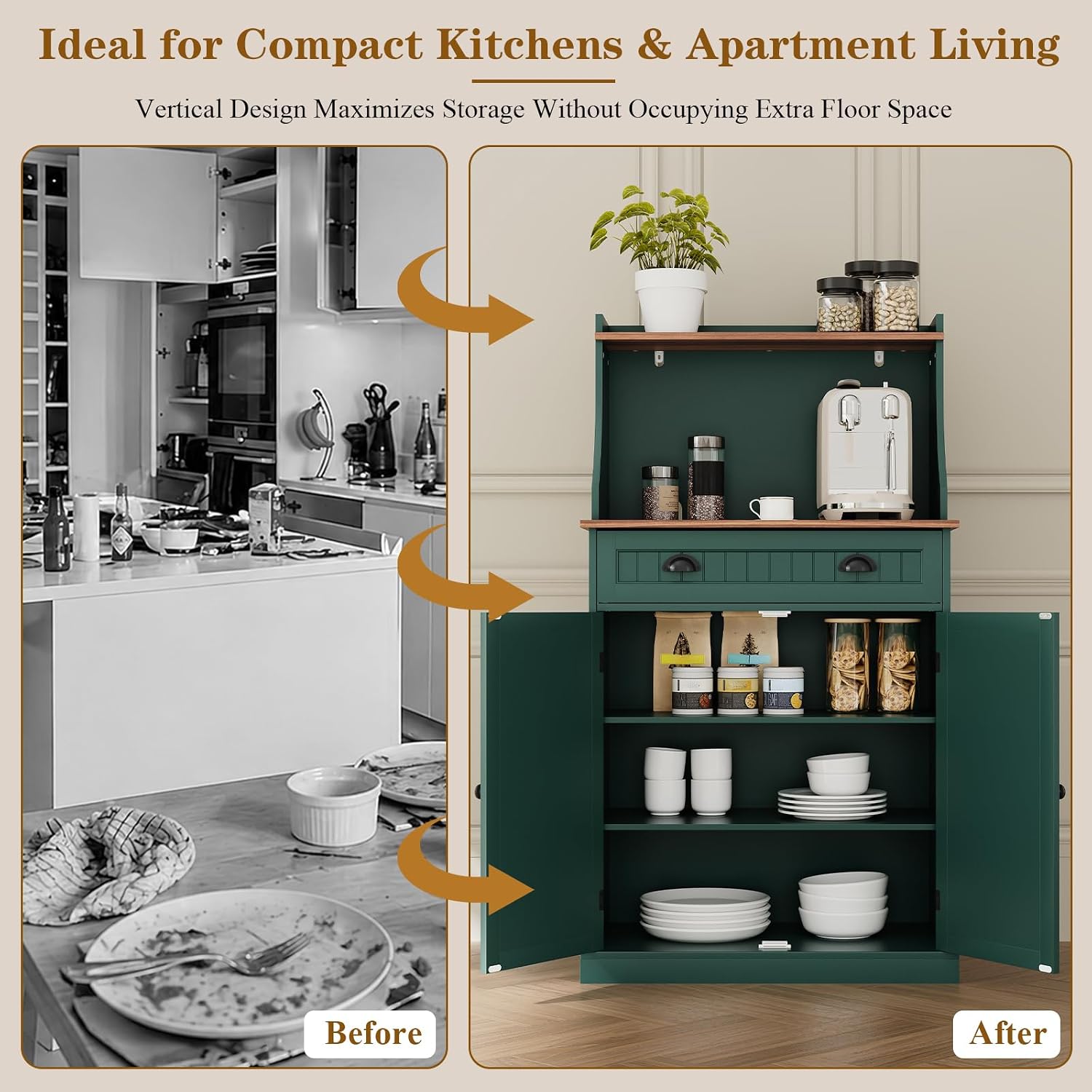 Armário de Armazenamento Verde - Kitchen Appliances Green avaliação e preço