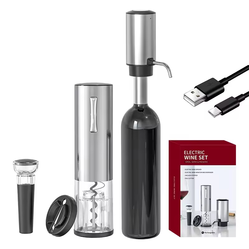Conjunto Abridor de Vinho Elét - Wine Opener Electric avaliação e preço