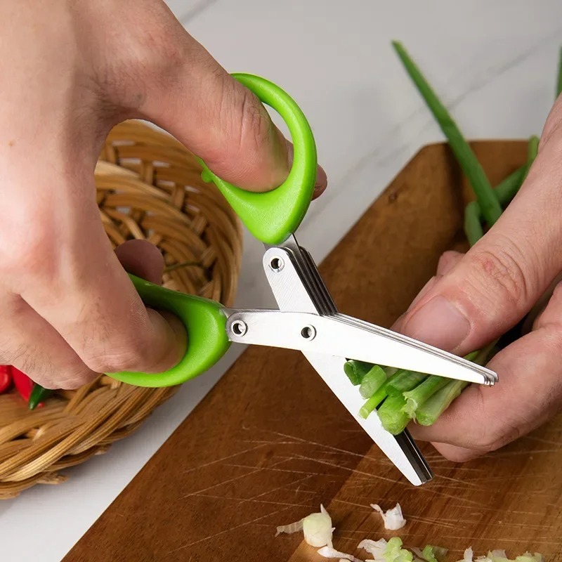 Tesoura de Cozinha Multifuncio - Kitchen Appliances Green avaliação e preço