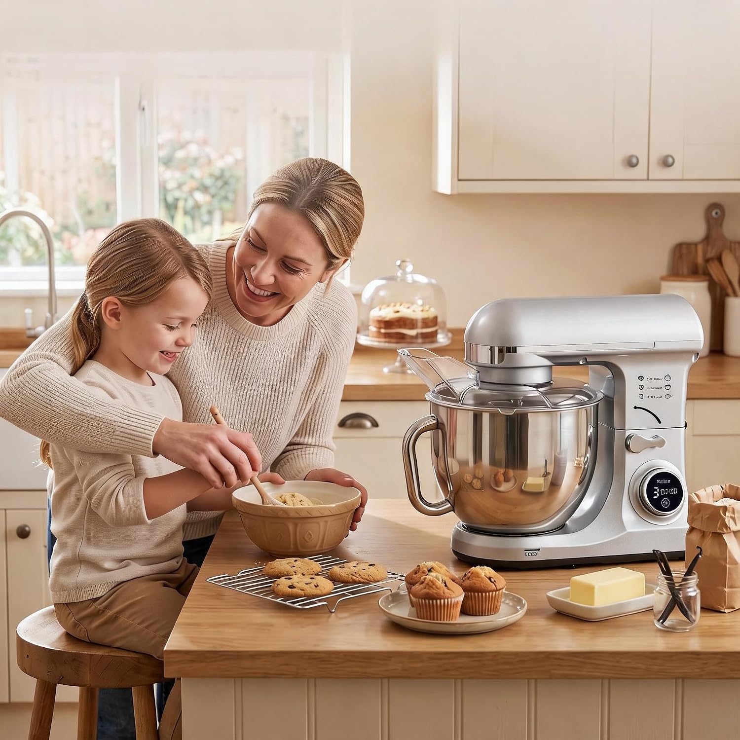 Batedeira de bancada Tacleekii - Stand Mixer Bowl avaliação e preço