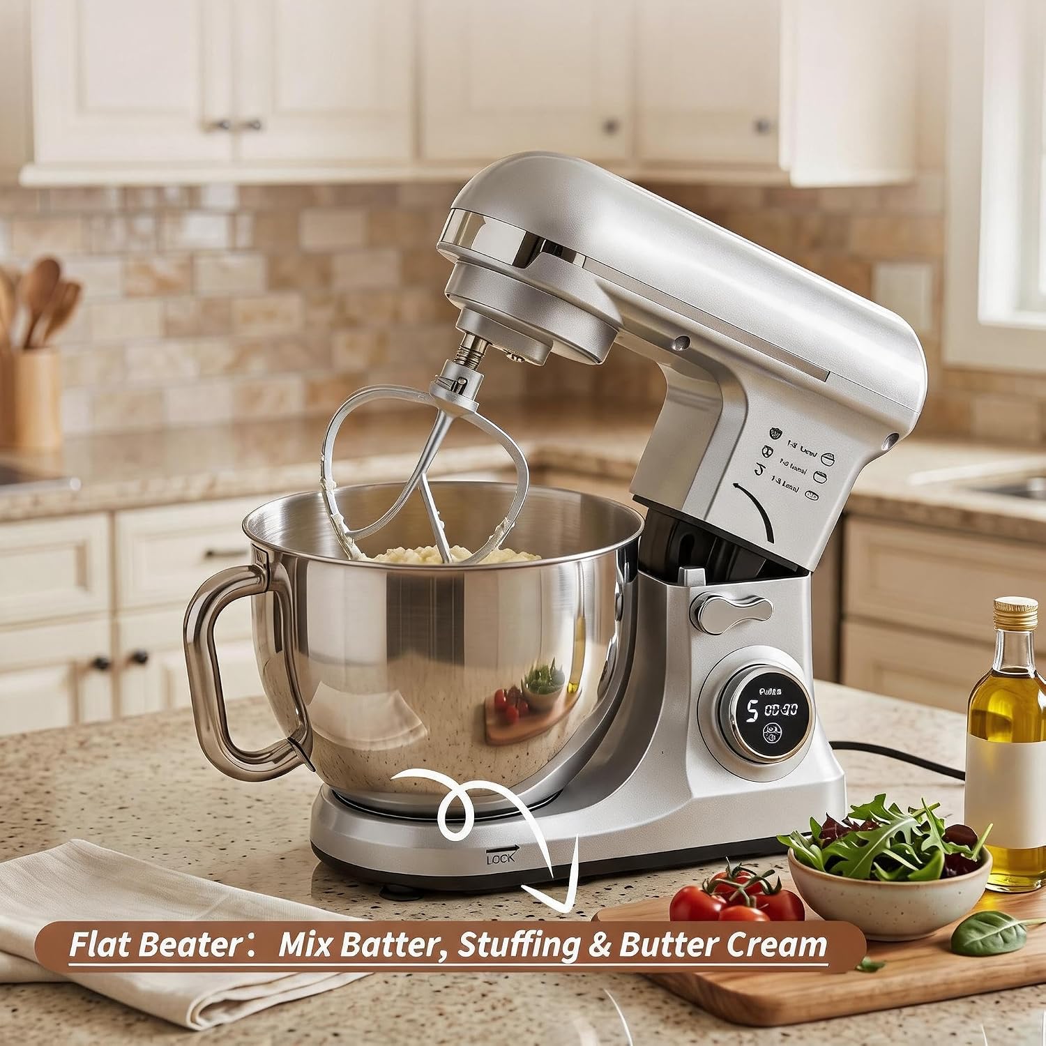 Batedeira de bancada Tacleekii - Stand Mixer Bowl avaliação e preço