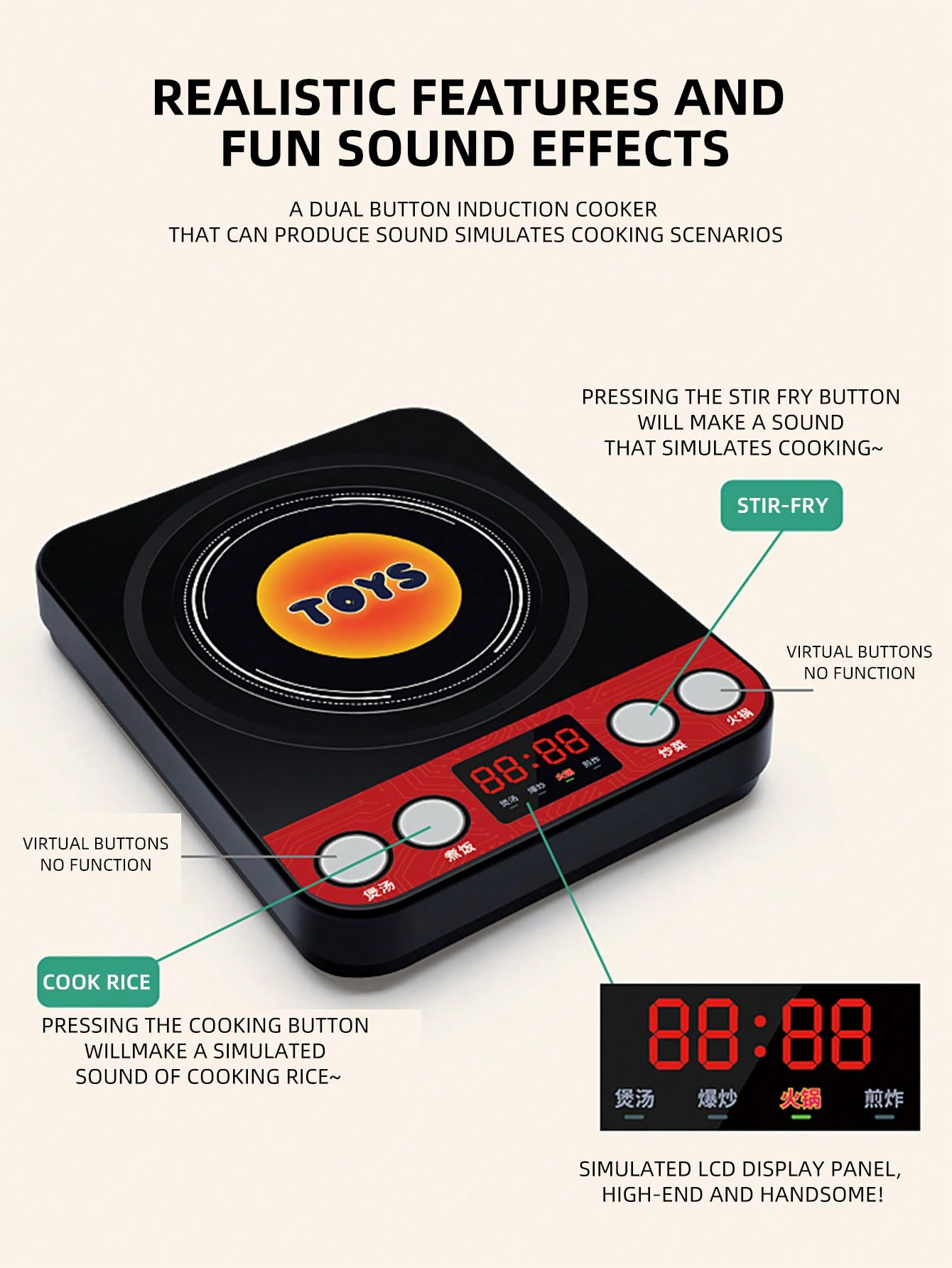 Brinquedos de Cozinha para Cri - Kitchen Appliances Combo avaliação e preço