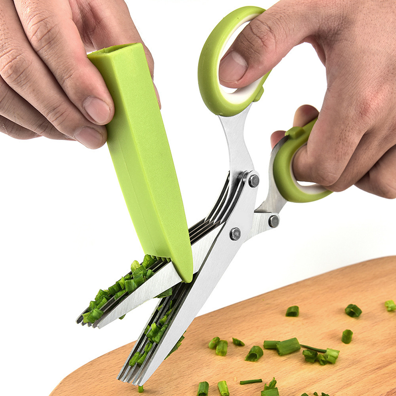 Tesoura multicamadas de aço in - Kitchen Appliances Green avaliação e preço