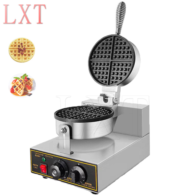 Máquina de Waffles Comercial,  - Waffle Iron Belgian avaliação e preço