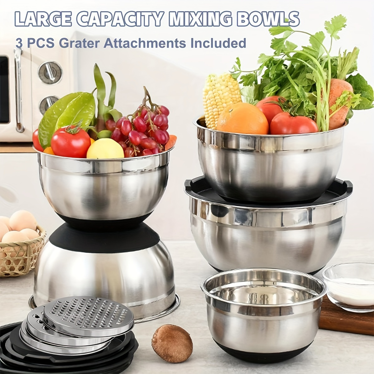 Tigelas de mistura com tampas  - Stand Mixer Bowl avaliação e preço