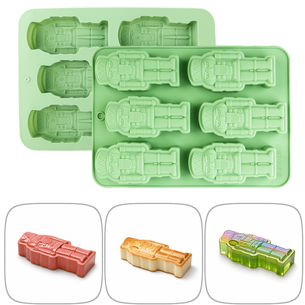 1 forma de silicone verde em f - Kitchen Appliances Green avaliação e preço