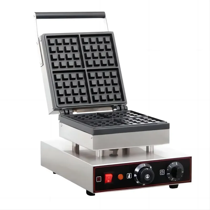 Máquina de Waffles Comercial E - Waffle Iron Belgian avaliação e preço