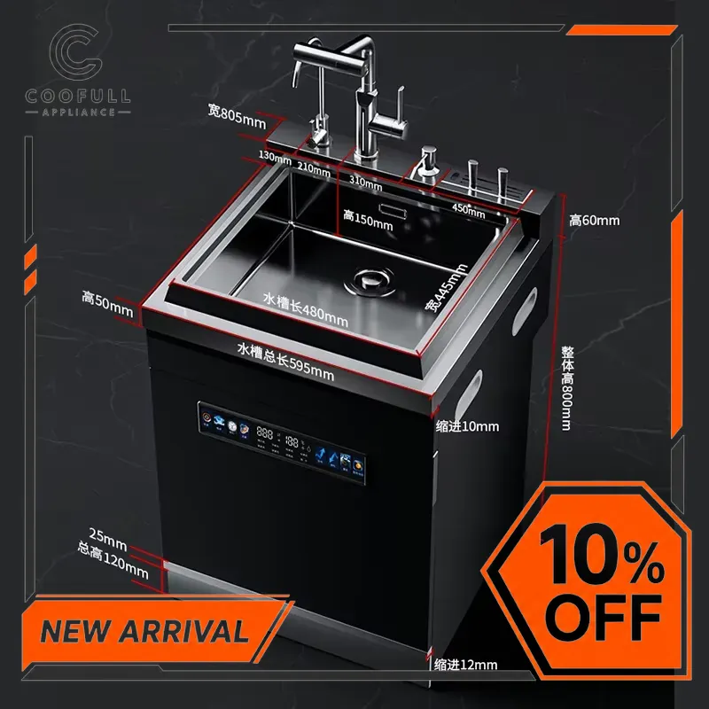 Lava-louças Embutida de 600mm  - Kitchen Appliances Combo avaliação e preço