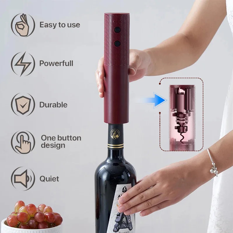 Abridor de Vinho Recarregável  - Wine Opener Electric avaliação e preço