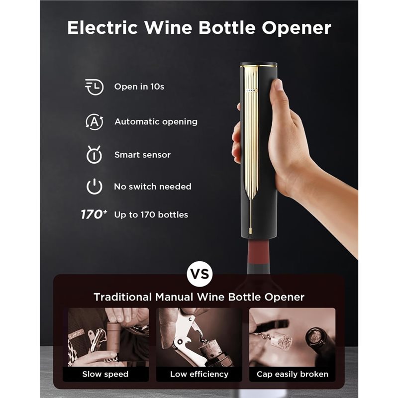 Saca-rolhas Elétrico Automátic - Wine Opener Electric avaliação e preço
